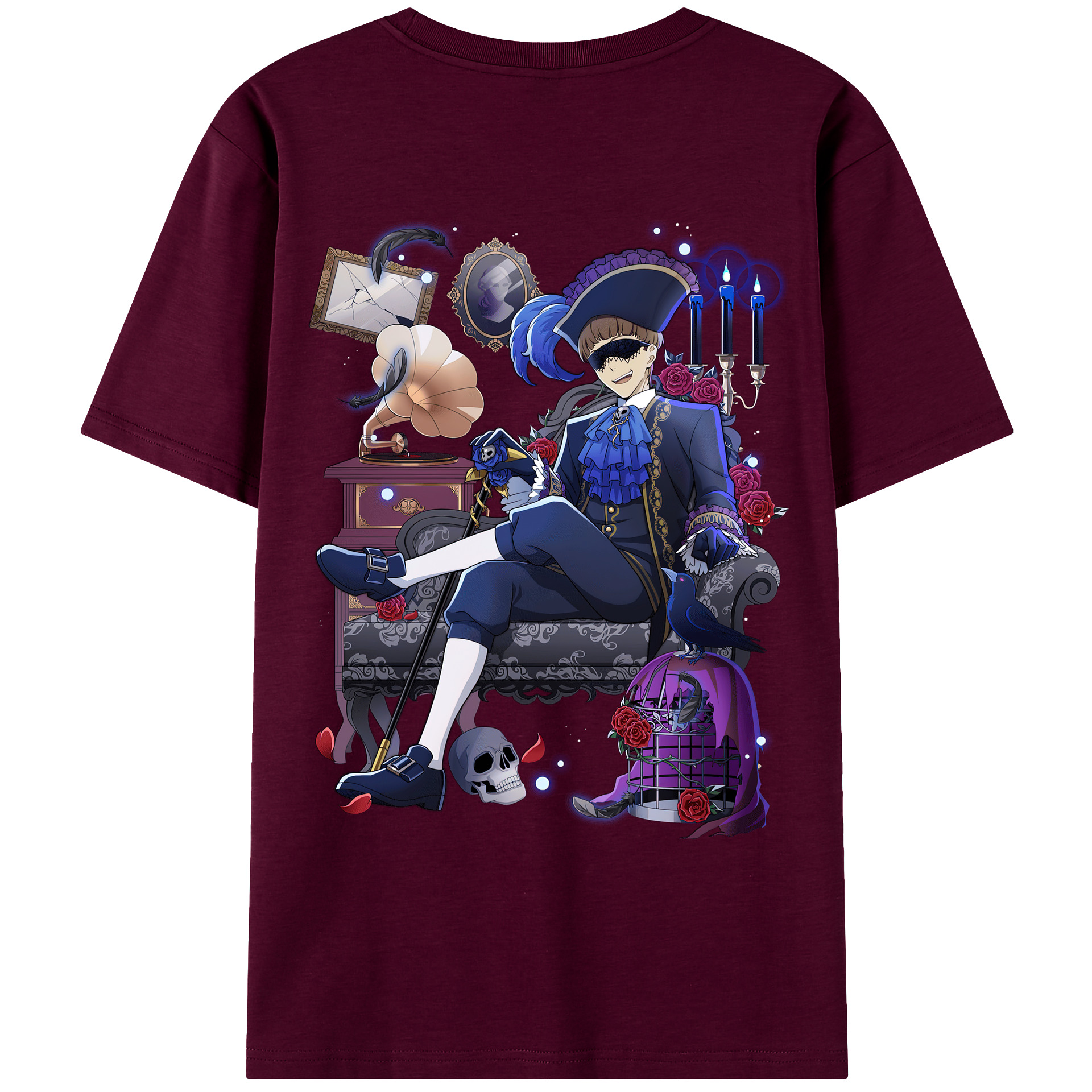 （画像用） 文豪ストレイドッグス Bungo Stray Dogs レディース半袖Tシャツ(バックプリント)